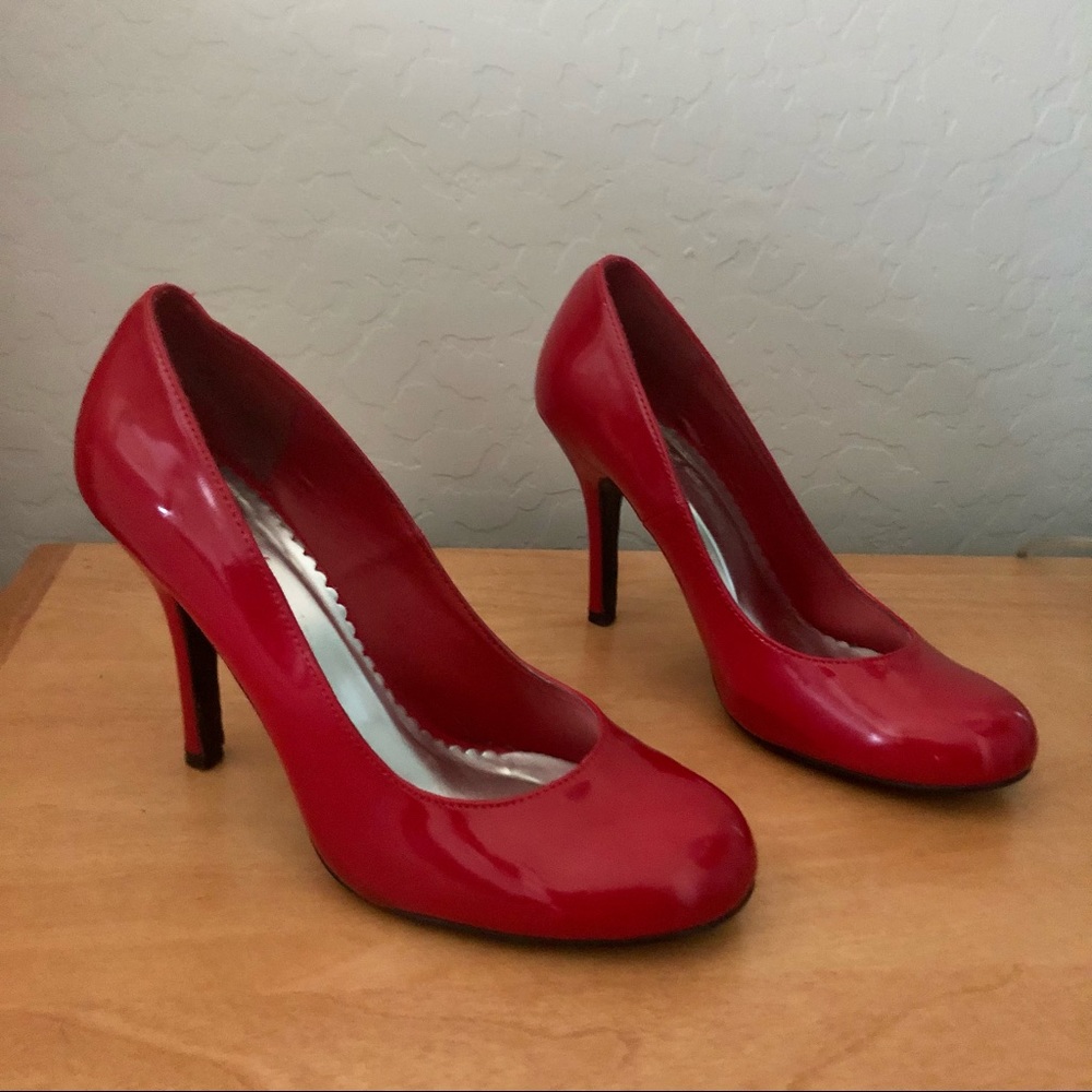 Paprika Red Pump High Heels size 7.5